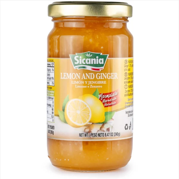 Italian Lemon Ginger Fruit Marmalade 240g