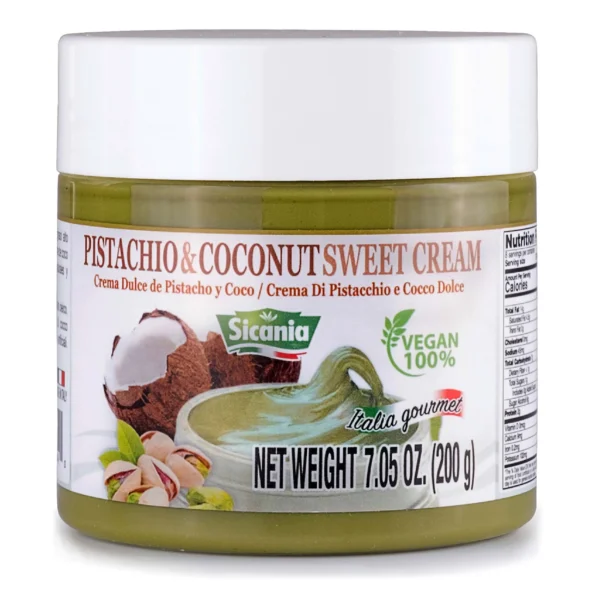 Pistachio and Coconut Vegan Sweet Cream 200g