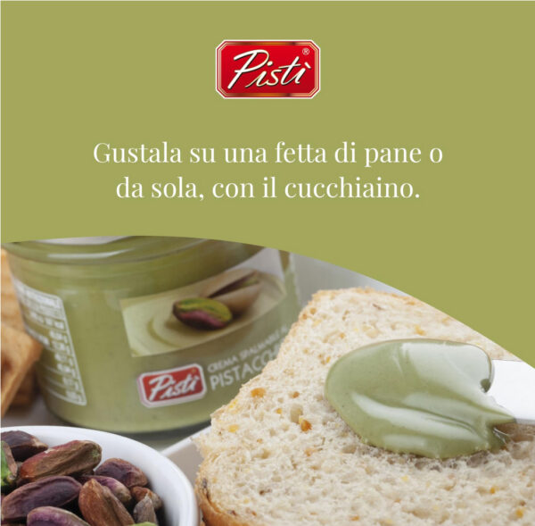 PISTI Cream of Pistachio from Sicily 21.2 Ounce (600g) - 3 PACK (20% Discount) - Image 5