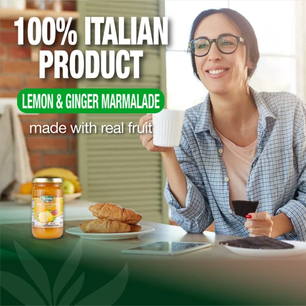 Italian Lemon Ginger Fruit Marmalade 240g - Image 7