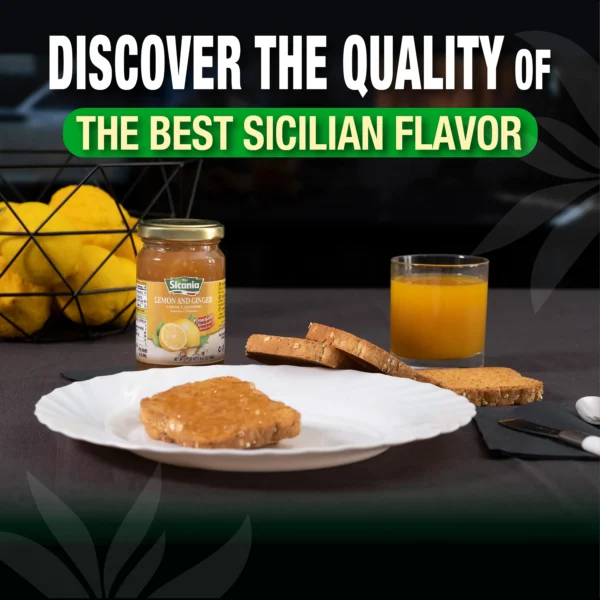 Italian Lemon Ginger Fruit Marmalade 240g - Image 6
