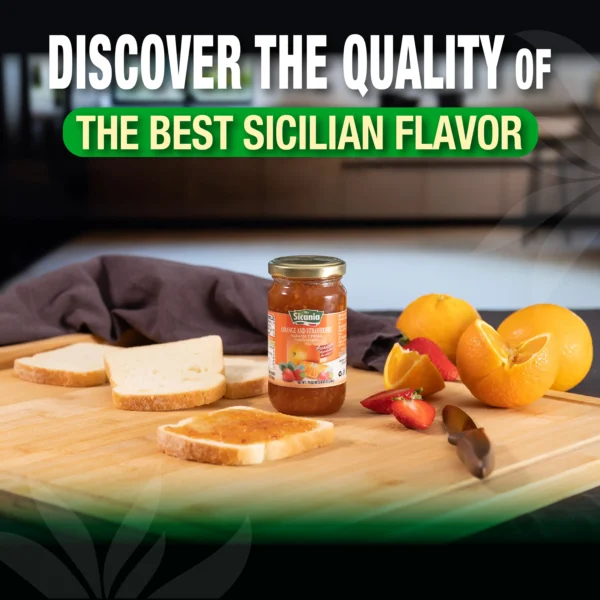 Italian Strawberry & Orange Fruit Marmalade 240gr - Image 3